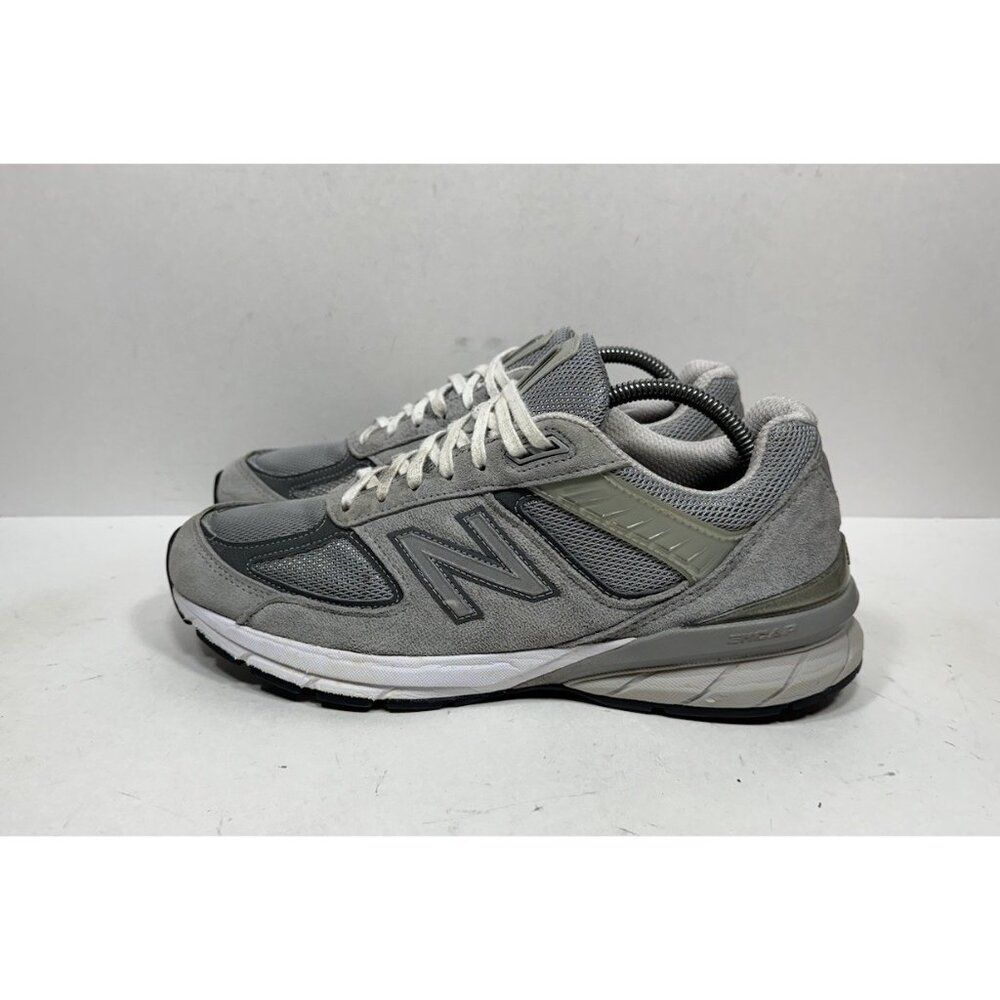 New Balance 990v5 Men's Size 9.5 Gray Running Shoes Sneakers M990GL5 Made In USA - Picture 3 of 10